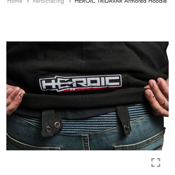 HEROIC TRIDAVAR Armored Hoodie - Picture 5 of 8